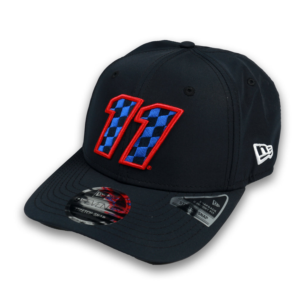 Denny Hamlin No. 11 New Era 970 SS Checks USA Navy – Joe Gibbs