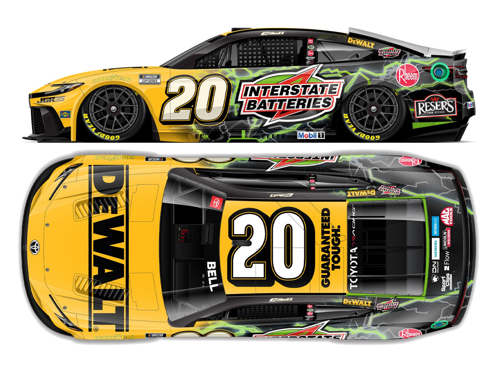 2026 1:24 Christopher Bell No 20 DeWalt/ Interstate Batteries