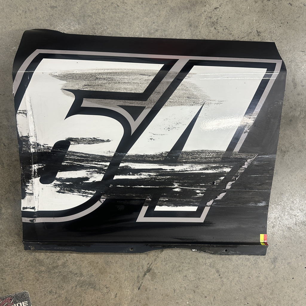 Ty Gibbs Left Door Number - Martinsville 3/30/25 – Joe Gibbs