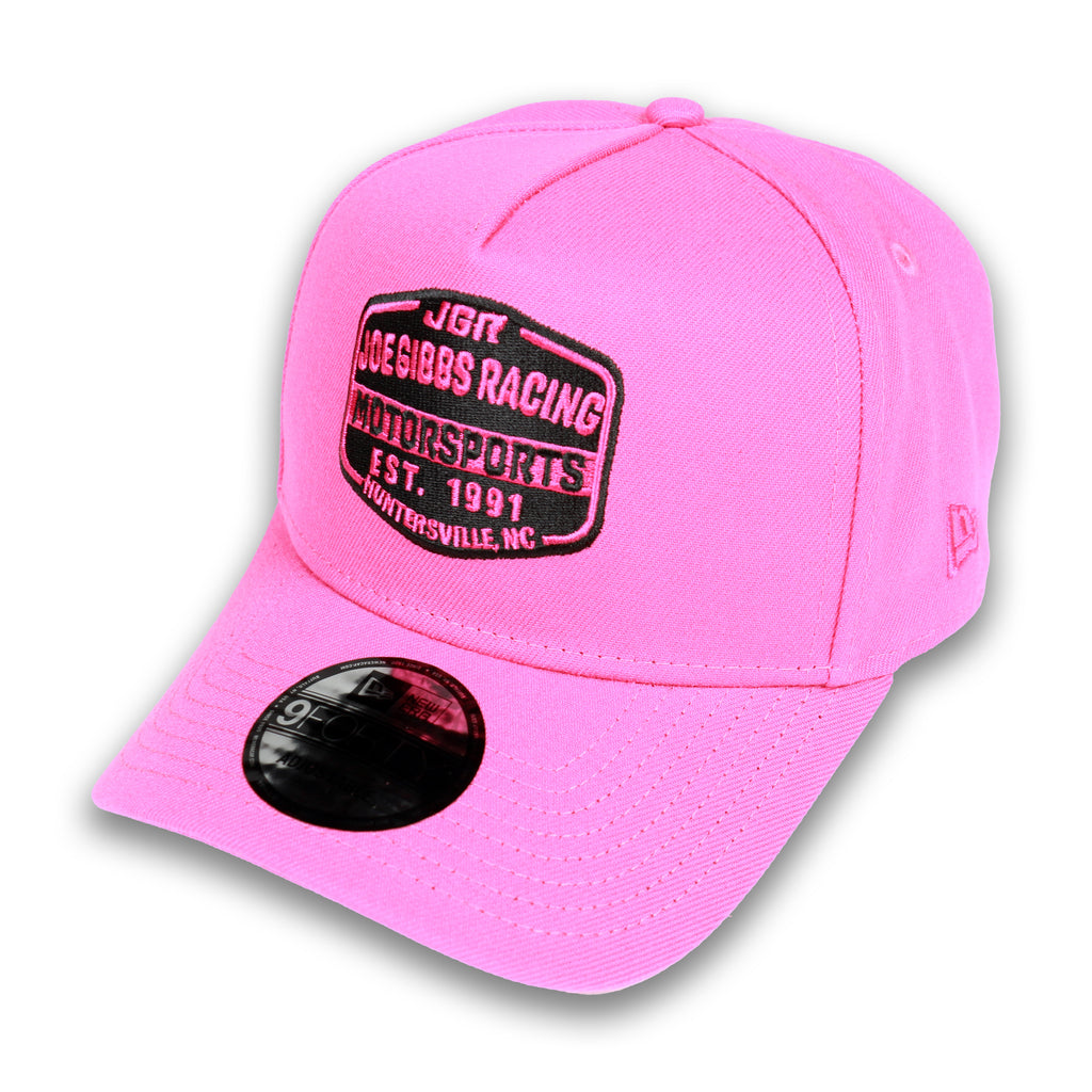 JGR Neon Patch Beet Purple New Era 940AF Hat – Joe Gibbs Racing Store