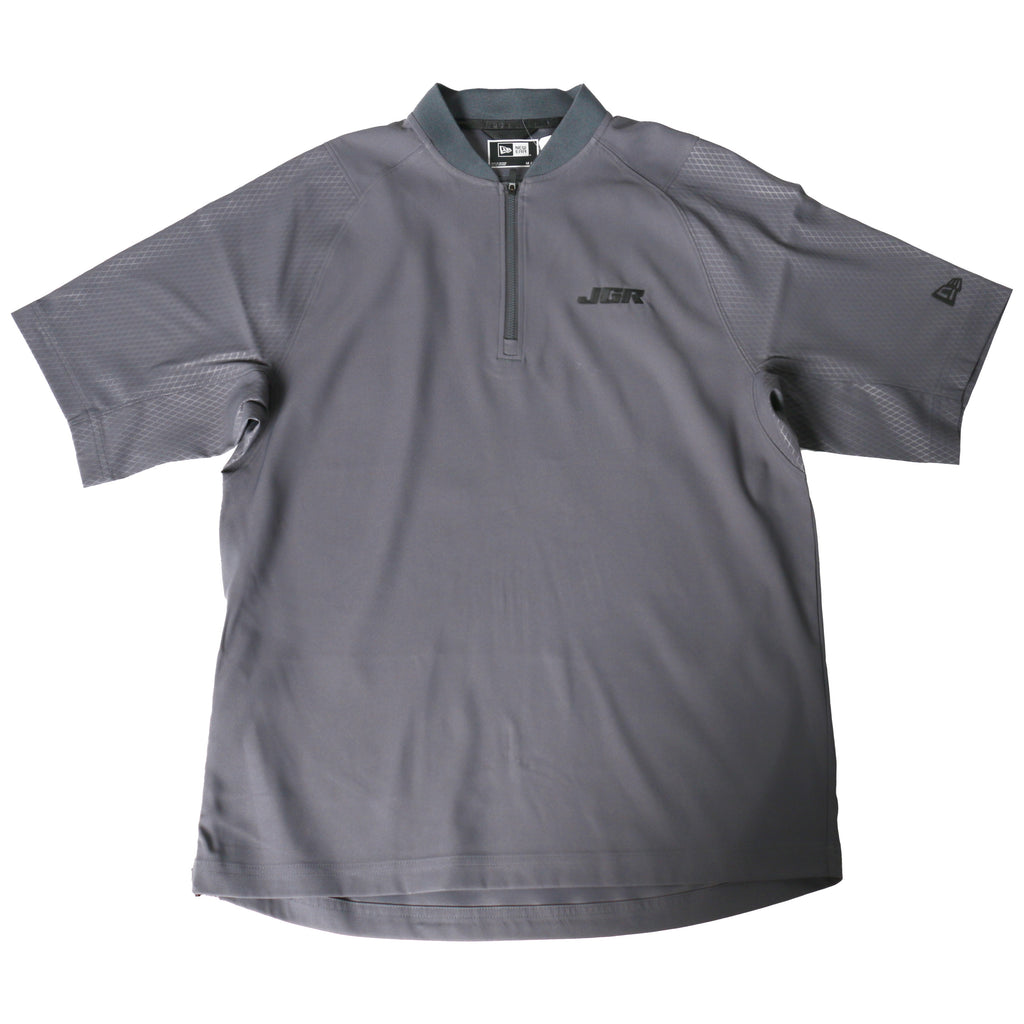 JGR New Era Cage S/S Graphite 1/4 Zip Shirt – Joe Gibbs Racing Store