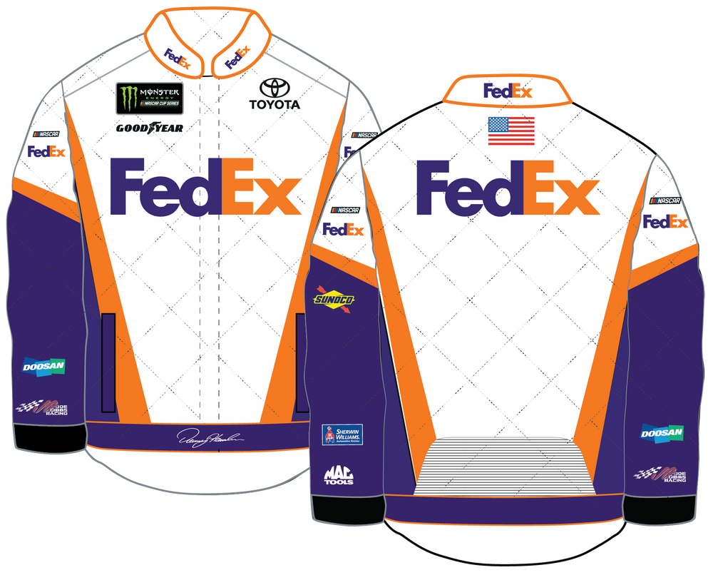 Denny Hamlin 2019 FedEx Pit Jacket