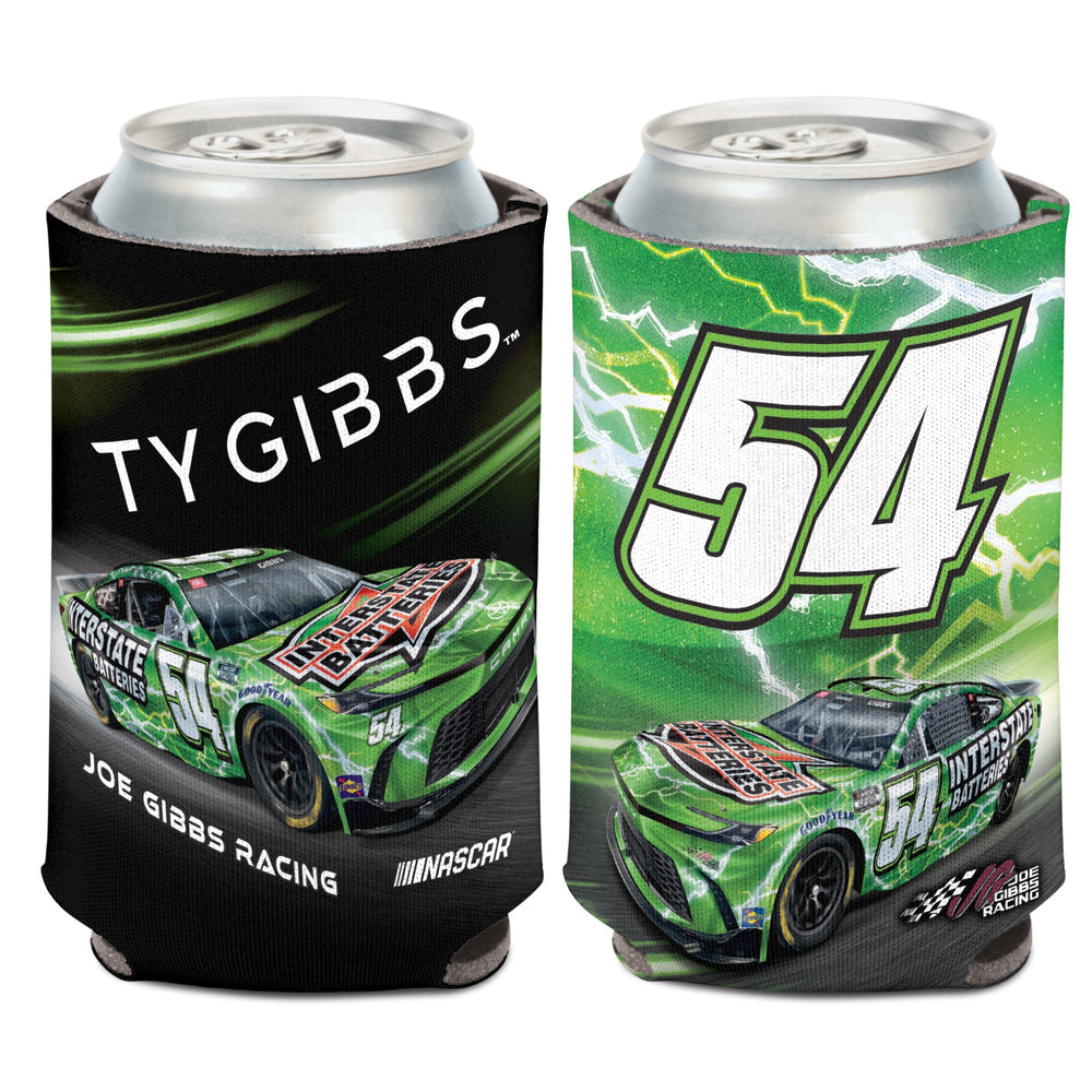 Ty Gibbs #54 Interstate Batteries 12 oz Can Cooler