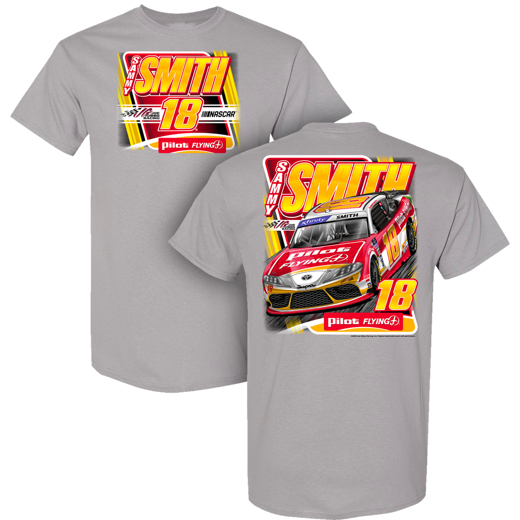 Sammy Smith PilotFlying J Gravel Tee Joe Gibbs Racing Store
