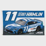 Denny Hamlin #11 Progressive Deluxe 3' x 5' Flag