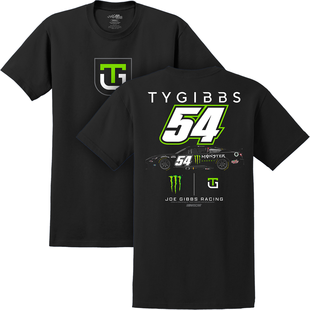 Ty Gibbs 2024 Monster Logo Black Tee