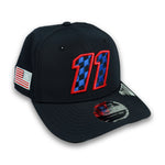 Denny Hamlin No. 11 New Era 970 SS Checks USA Navy