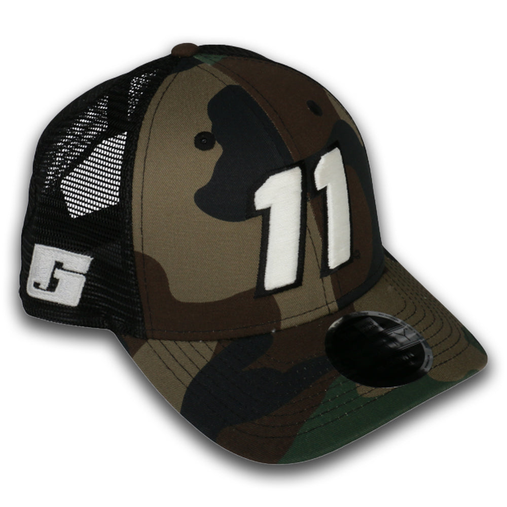 Ty Gibbs #54 Charlotte Race Camo Hat – Joe Gibbs Racing Store display picture 1