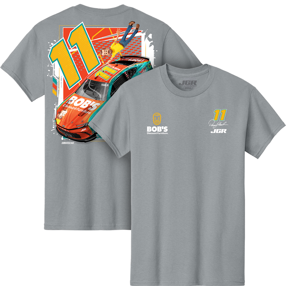 Denny Hamlin #11 Bob's Discount Furniture Car Tee
