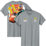 Denny Hamlin #11 Bob's Discount Furniture Car Tee