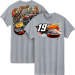 Chase Briscoe 2-Spot Bass Pro Shops  Gray Car Tee