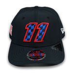 Denny Hamlin No. 11 New Era 970 SS Checks USA Navy