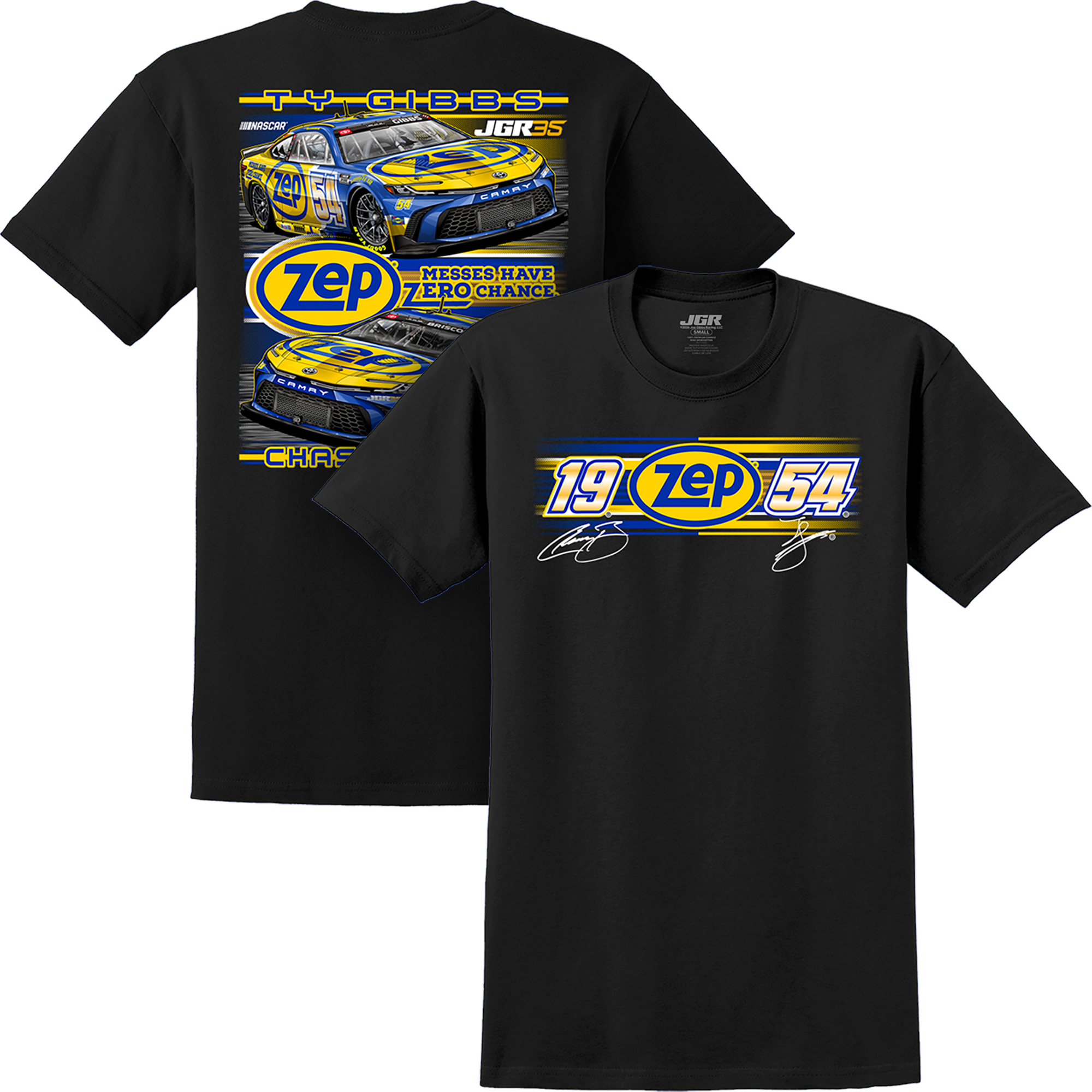 2026 Chase Briscoe/Ty Gibbs ZEP Tee – Joe Gibbs Racing Store