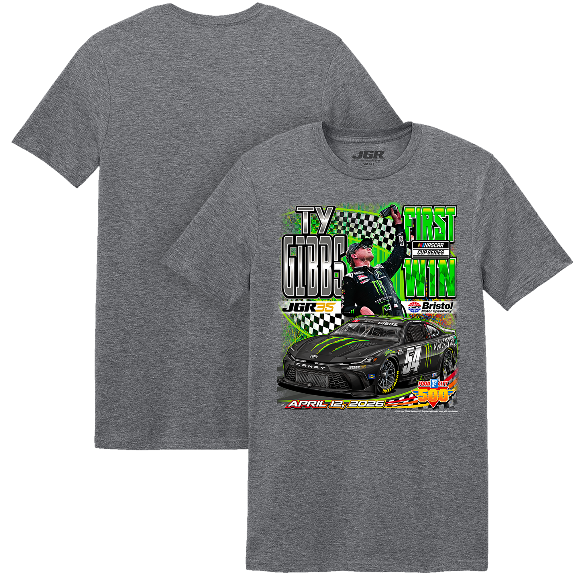 Ty Gibbs Bristol First Win Tee – Joe Gibbs Racing Store