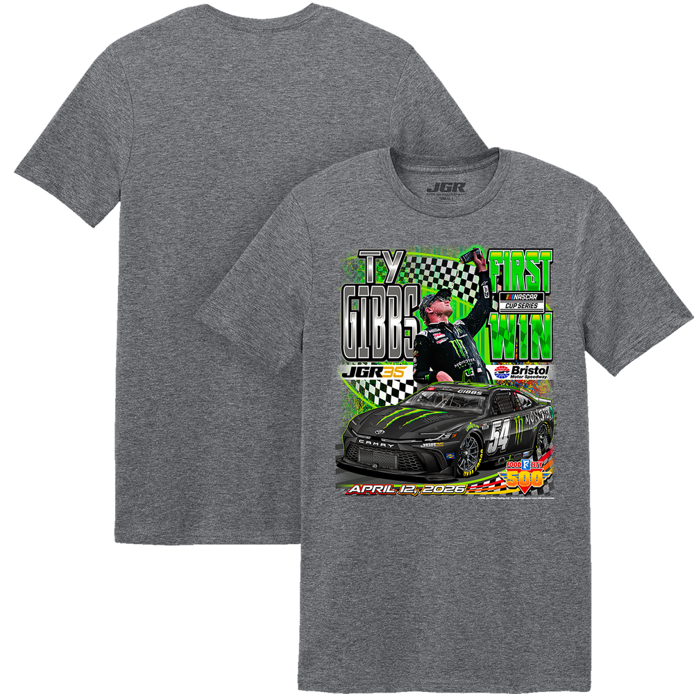 Ty Gibbs Bristol First Win Tee – Joe Gibbs Racing Store