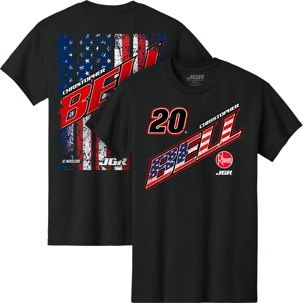 Ty Gibbs TG54 2026 Monster White Car Tee – Joe Gibbs Racing Store