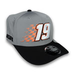 Chase Briscoe No. 19 New Era Checkers 970 Stretch Snap Hat