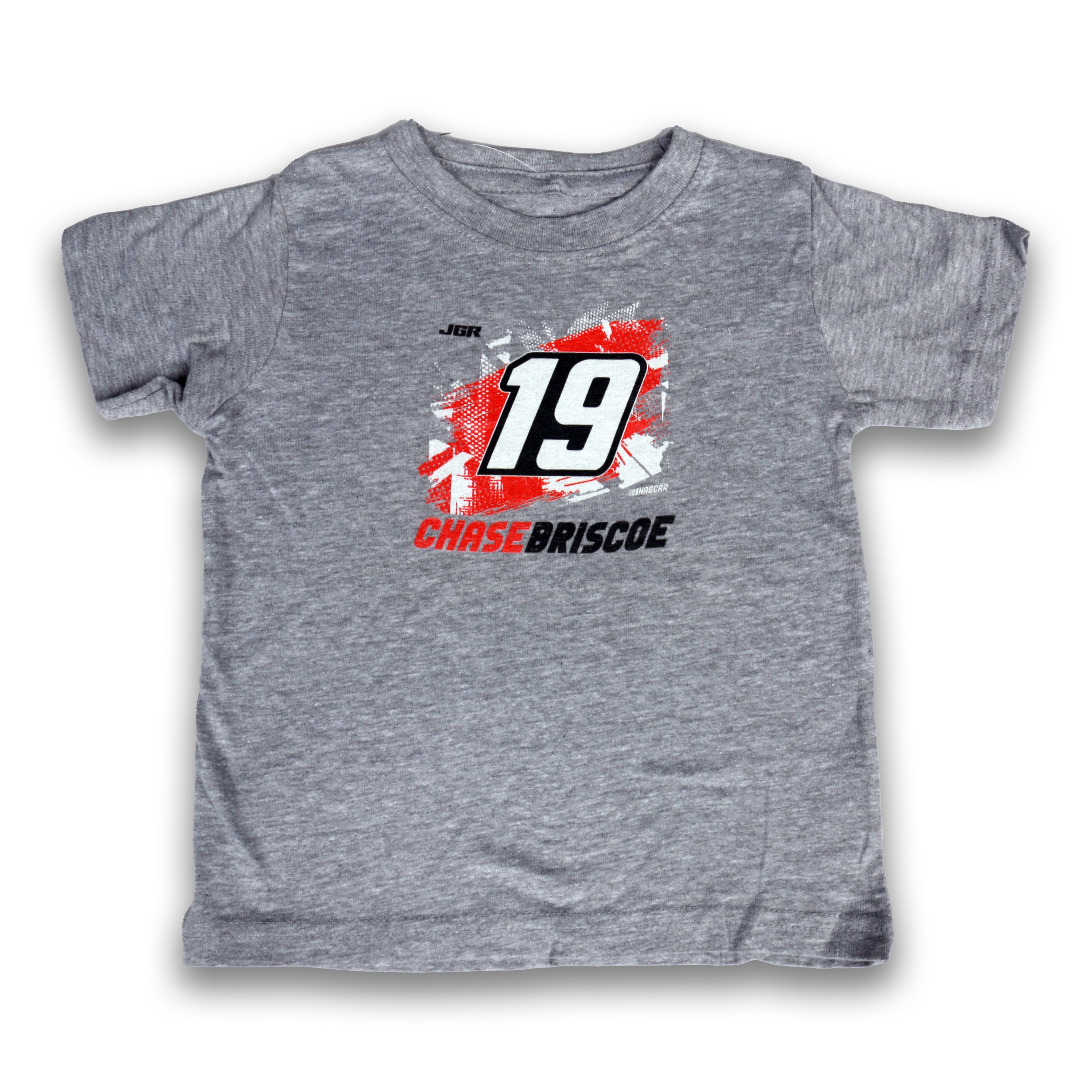 T-shirt Coton Rouge Chase Pour Garçon - Taille S - Joe Gibbs Racing M&M's - Manches Courtes Col Rond