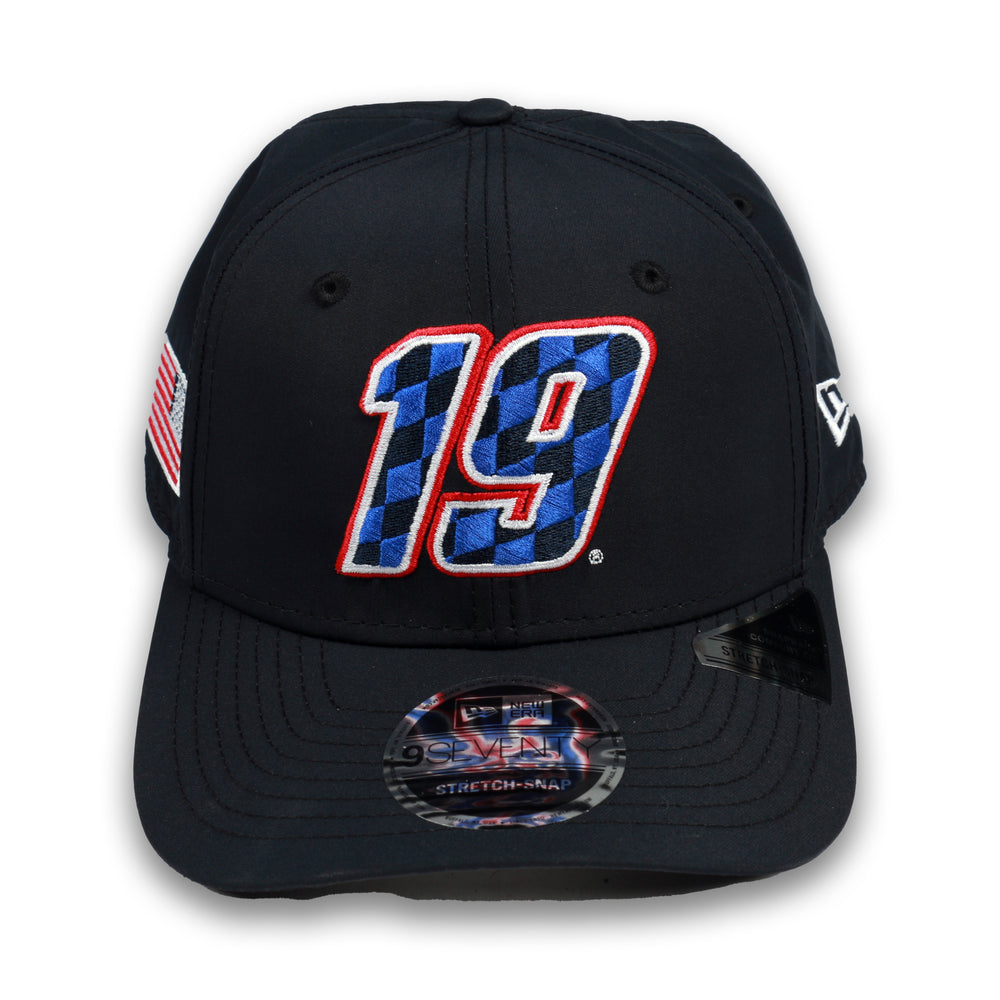 Chase Briscoe No. 19 New Era 970 SS Checks USA Navy