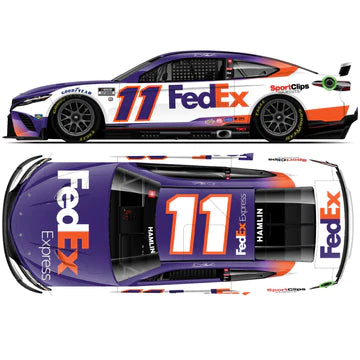 Denny Hamlin 2020 Toyota 500 Champion 1:24 Die Cast Display Case with  Sublimated Plate