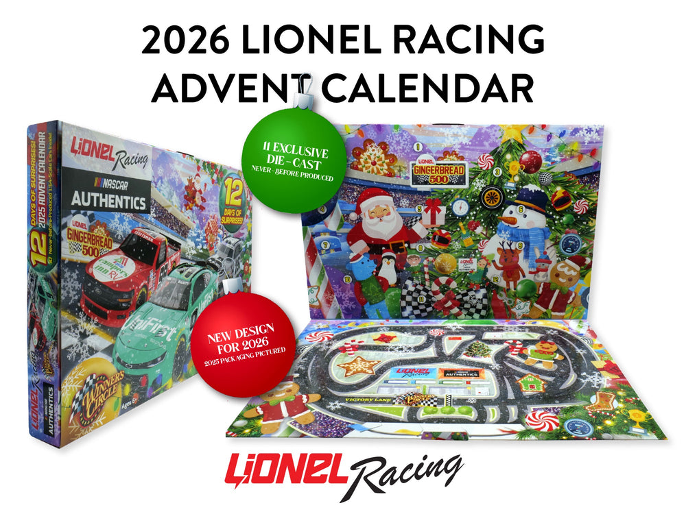 2026 Advent Calendar - 12 Days of 1:64 Diecast Set – Joe Gibbs