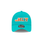 JGR Team New Era 940AF Floral Glow Teal Hat