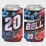 Christopher Bell No. 20 RWB Can Cooler