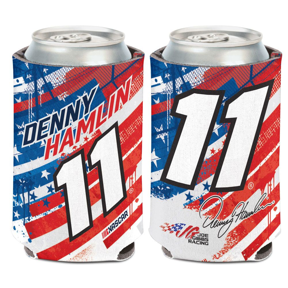 Denny Hamlin Patriotic  Can Cooler