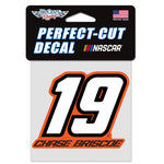 Chase Briscoe Perfect Cut Color Decal 4" x 4
