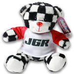 JGR Checkered 9" Plush Teddy Bear
