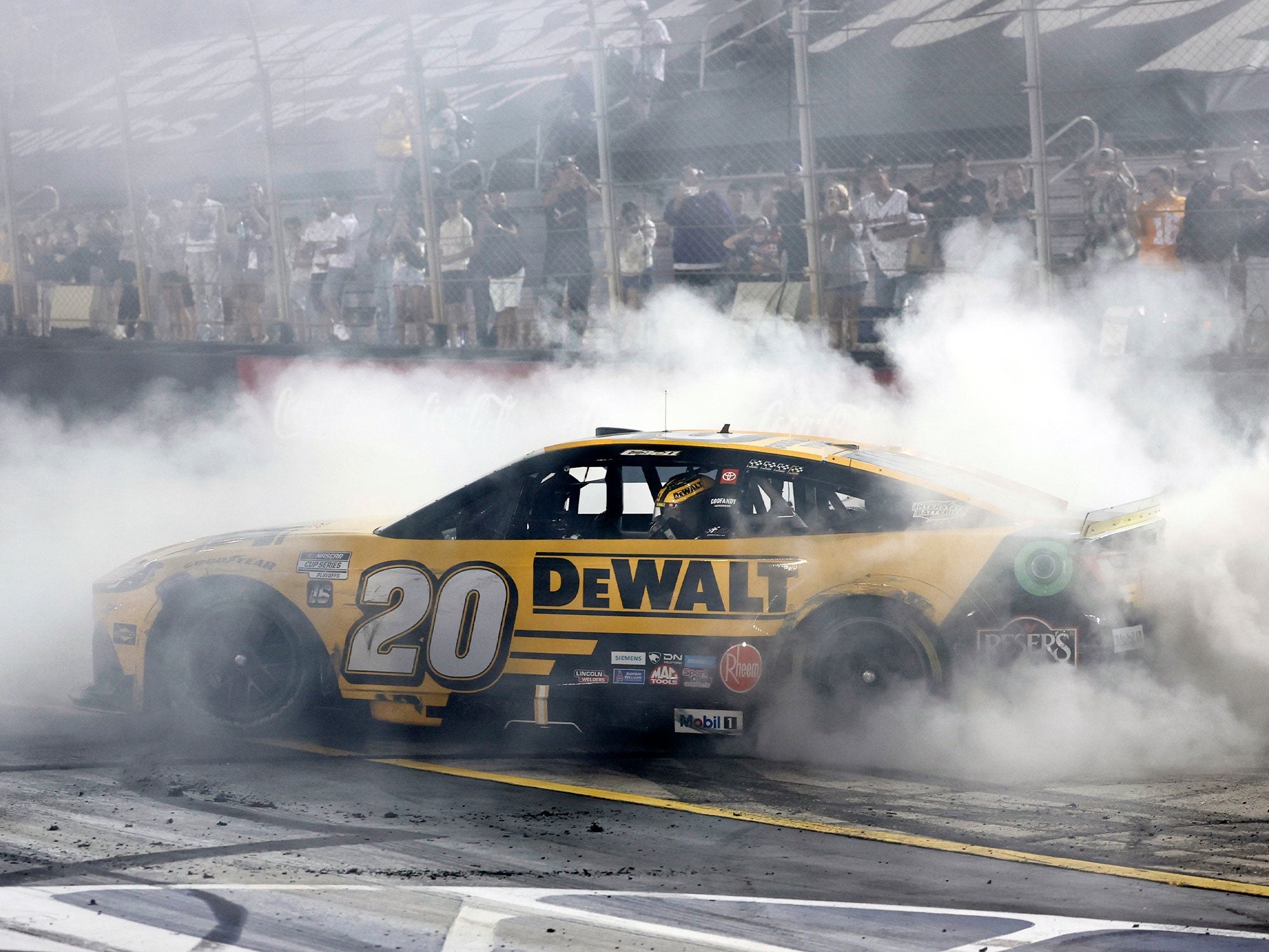 2025 1:64 Christopher Bell No 20 DeWalt Bristol Race WINNER