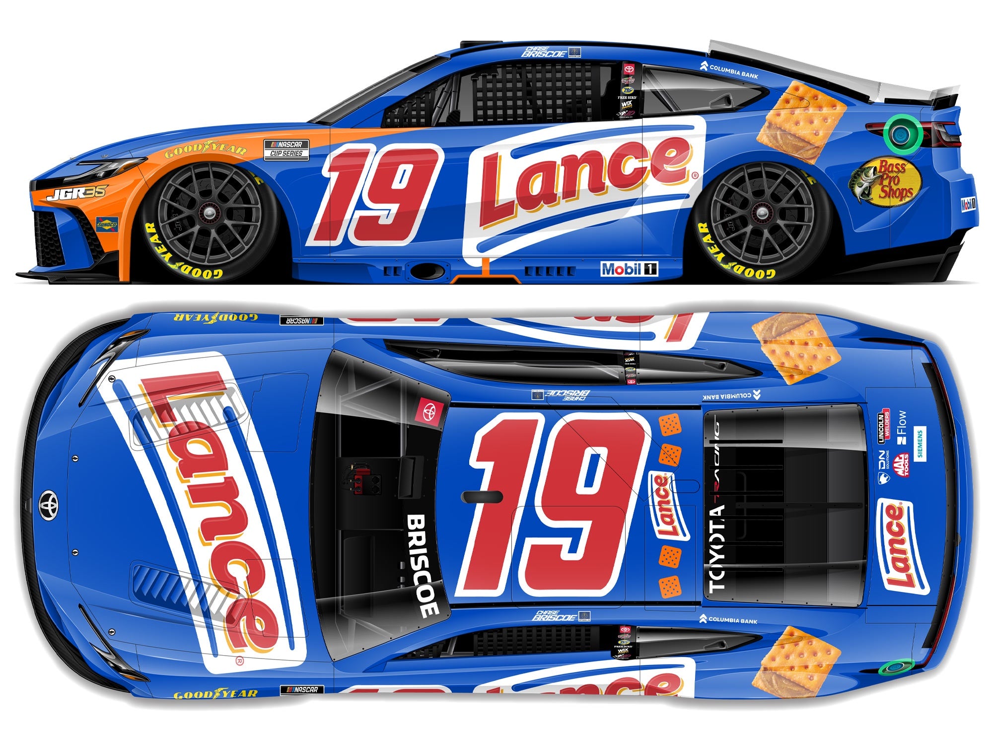 2026 1:24 Chase Briscoe Lance Diecast – Joe Gibbs Racing Store