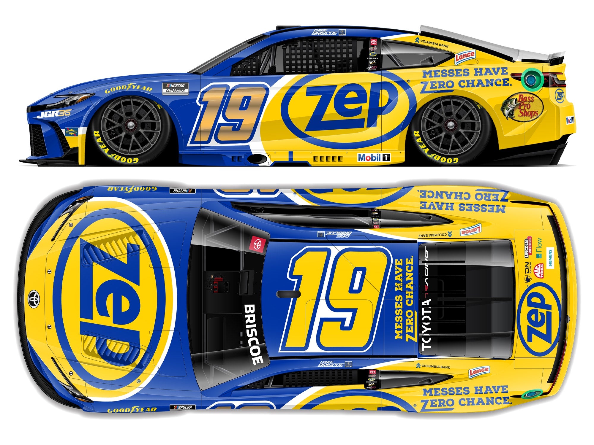 2026 1:24 Chase Briscoe ZEP Diecast – Joe Gibbs Racing Store