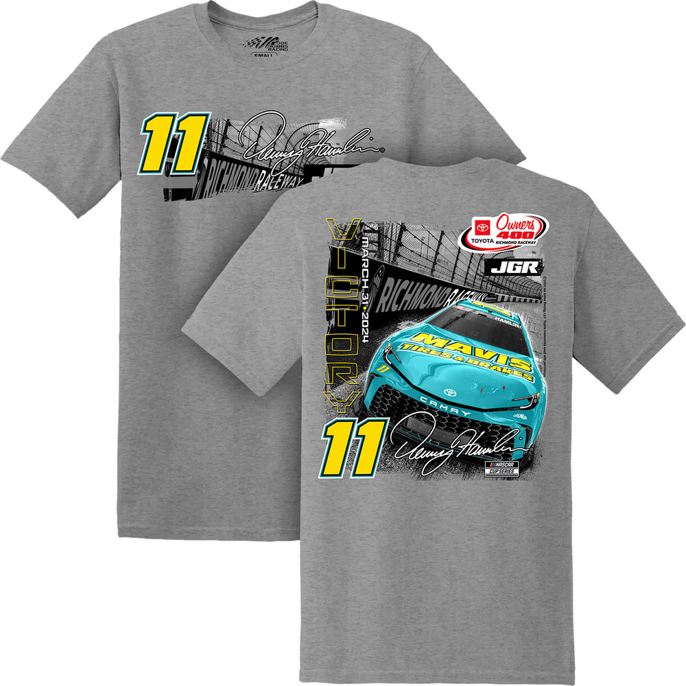 Denny Hamlin Mavis Tires & Brakes Toyota Auto Owners 400 Richmond Win Tee