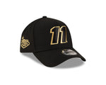 Denny Hamlin No. 11 New Era 940 AF Black Las Vegas Hat