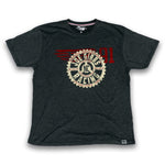 JGR Sueded Heathered SS Tee - Granite