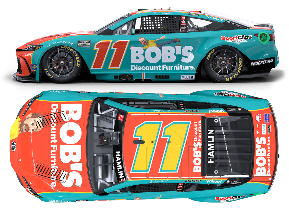 2025 1:24 Denny Hamlin Bob's Discount Furniture diecast