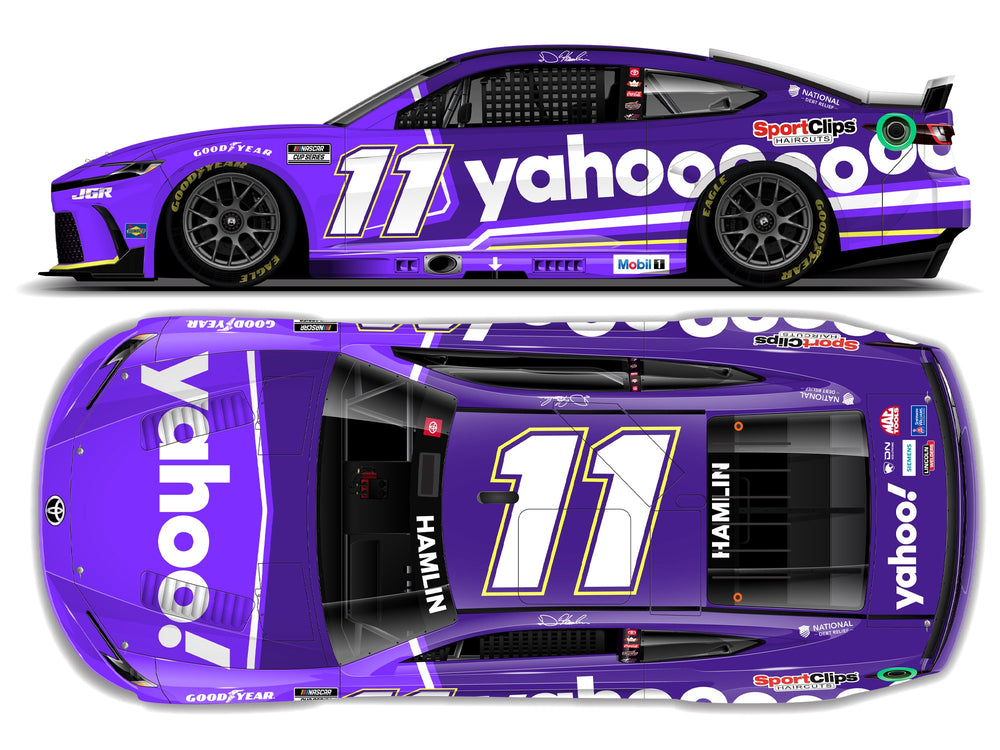 2025 1:64 Denny Hamlin Yahoo Diecast