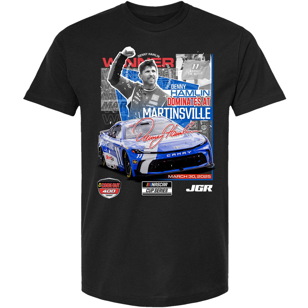 Denny Hamlin Martinsville Cook Out 400 Win Tee
