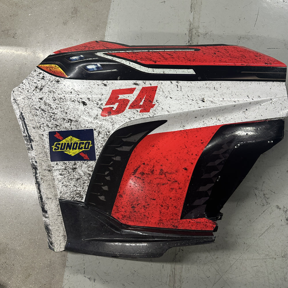 Ty Gibbs Right Nose Number - Kansas 9/28/25