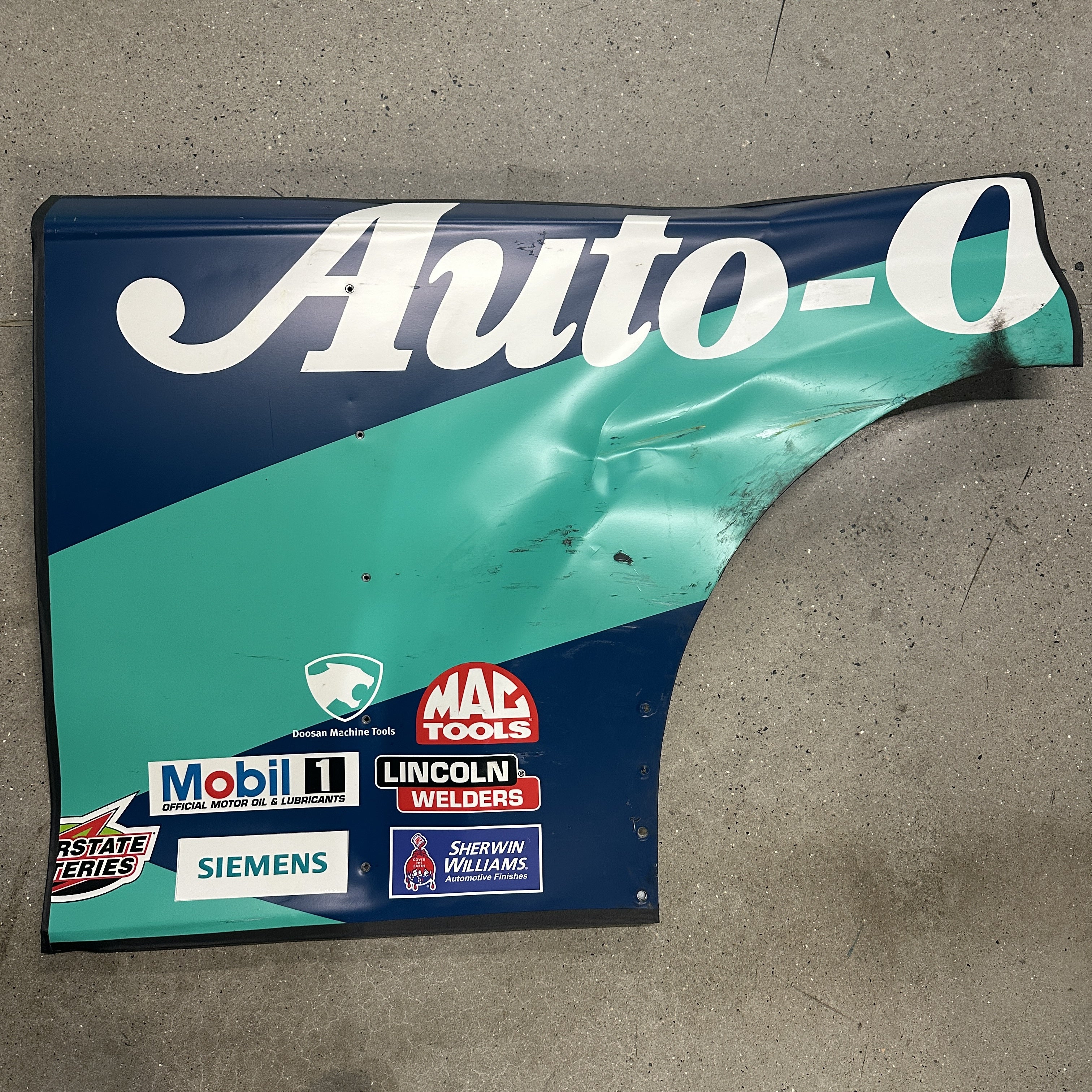 Martin Truex Jr Sheetmetal - Left Rocker Panel - Indy 8/15/21
