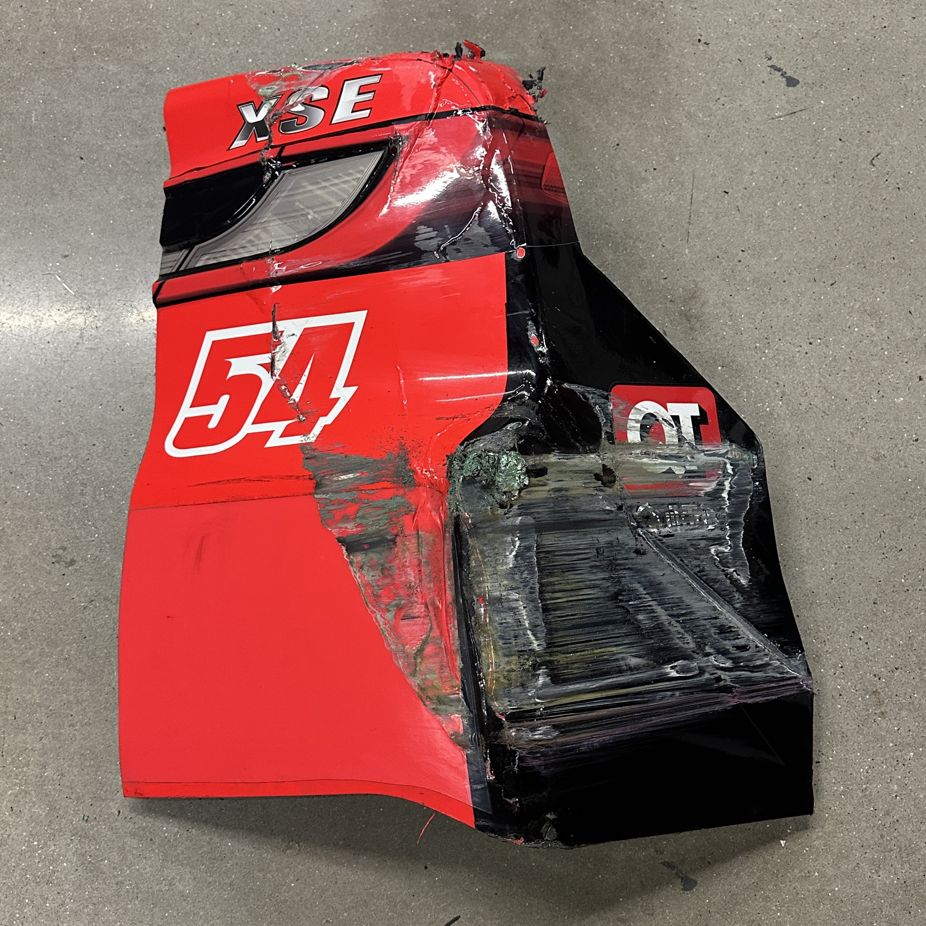 Ty Gibbs Right Bumper Number - Atlanta 2/23/25 – Joe Gibbs Racing