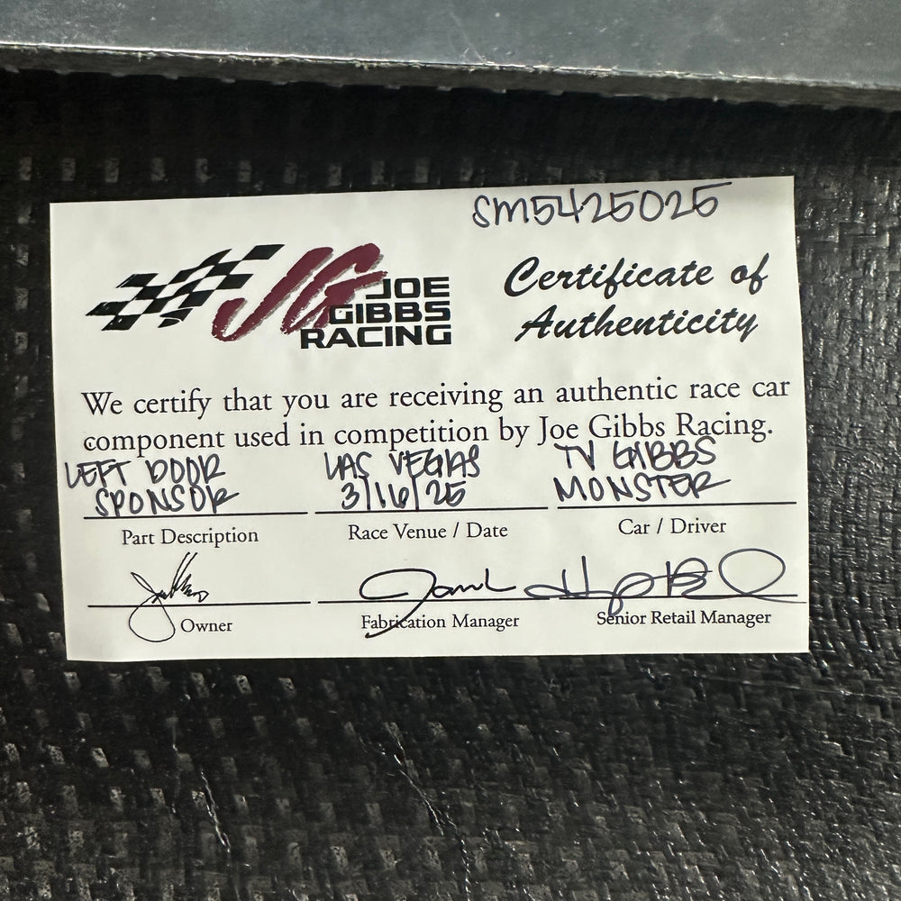 Ty Gibbs Left Door Sponsor - Las Vegas 3/16/25
