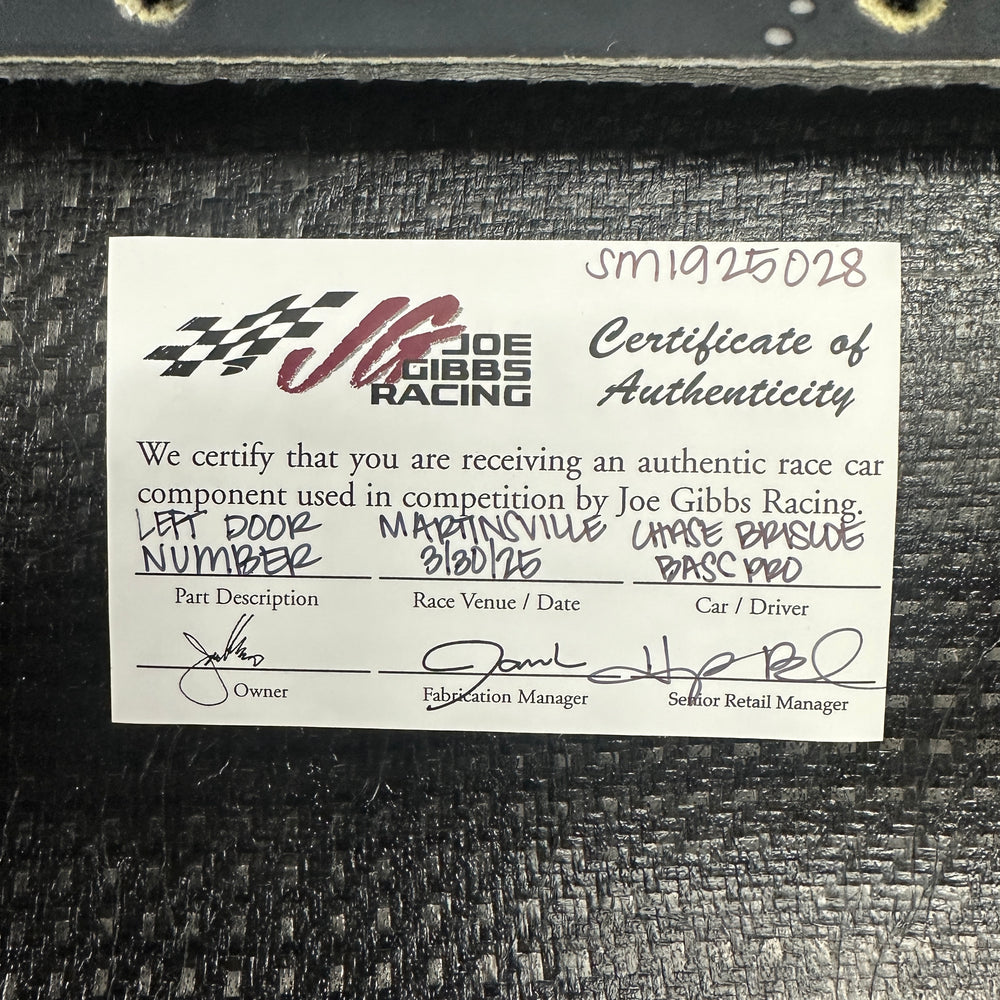 Chase Briscoe Left Door Number - Martinsville 3/30/25