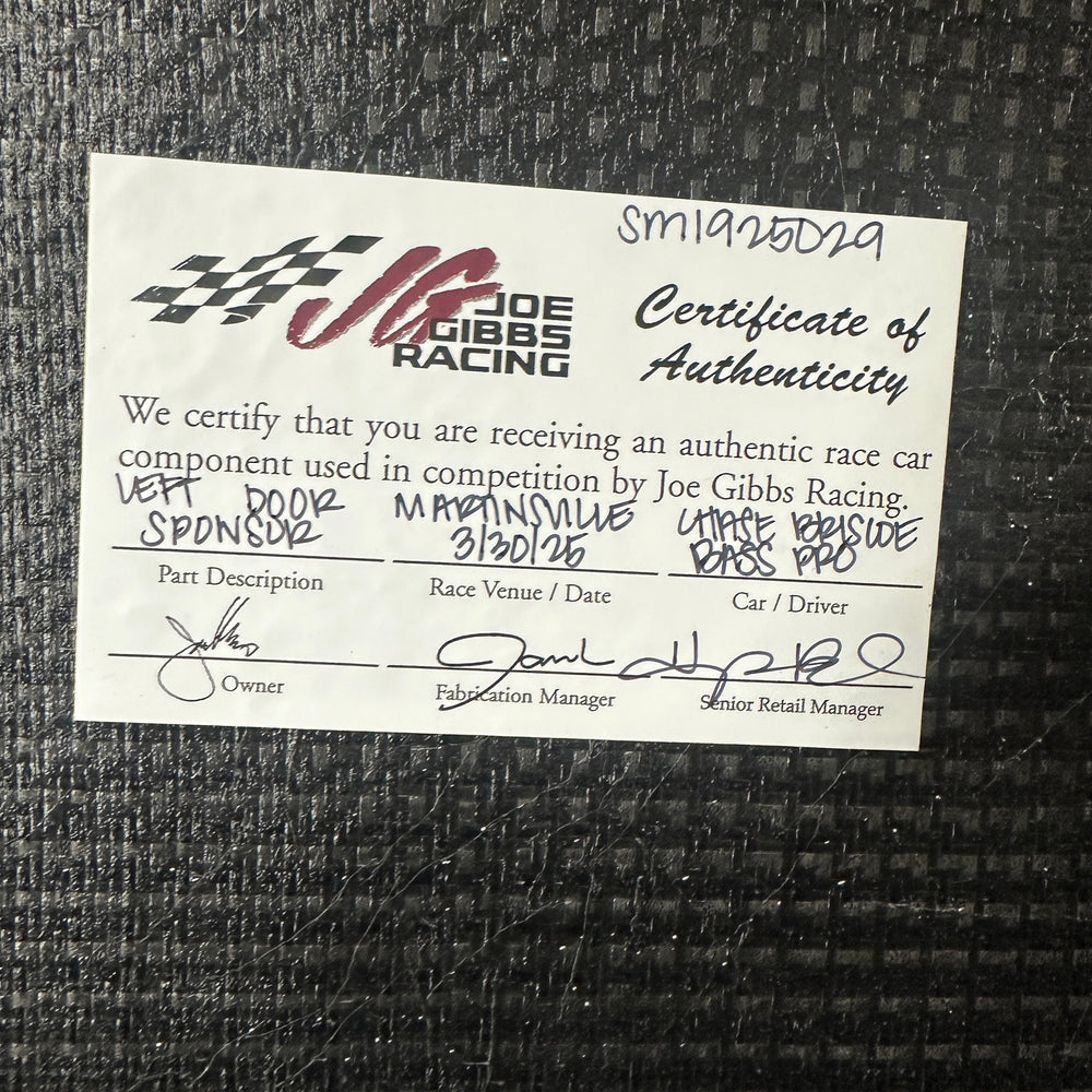 Chase Briscoe Left Door Sponsor - Martinsville 3/30/25