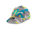 Denny Hamlin No 11 3930 Fitted  Camo Hat