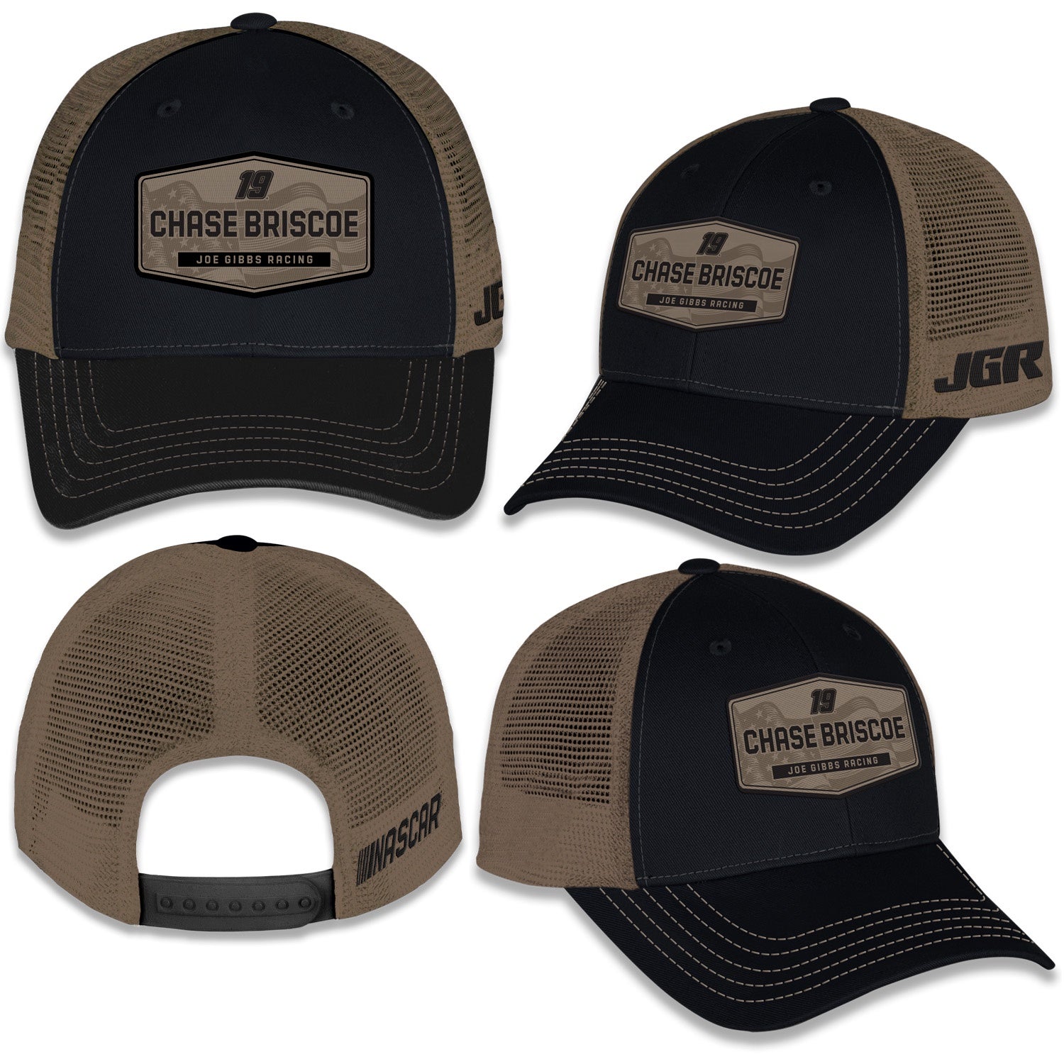 ARTS & SCIENCE グレーブラウンキャップ Chase Briscoe Adult Flag Hat – Joe Gibbs Racing Store