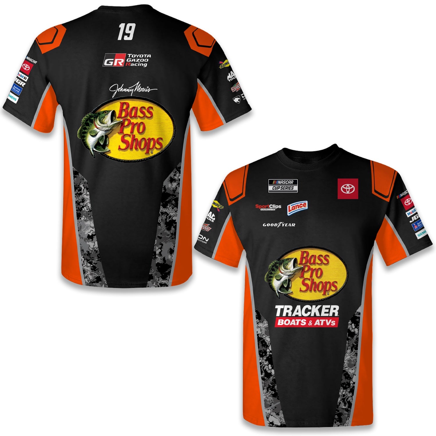Chase Briscoe Bass Pro Shops 2025 Uniform Tee – Joe Gibbs Racing Store