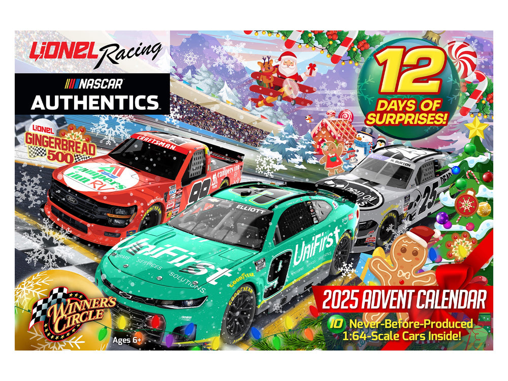 2025 Advent Calendar - 12 Days of 1:64 Diecast Set