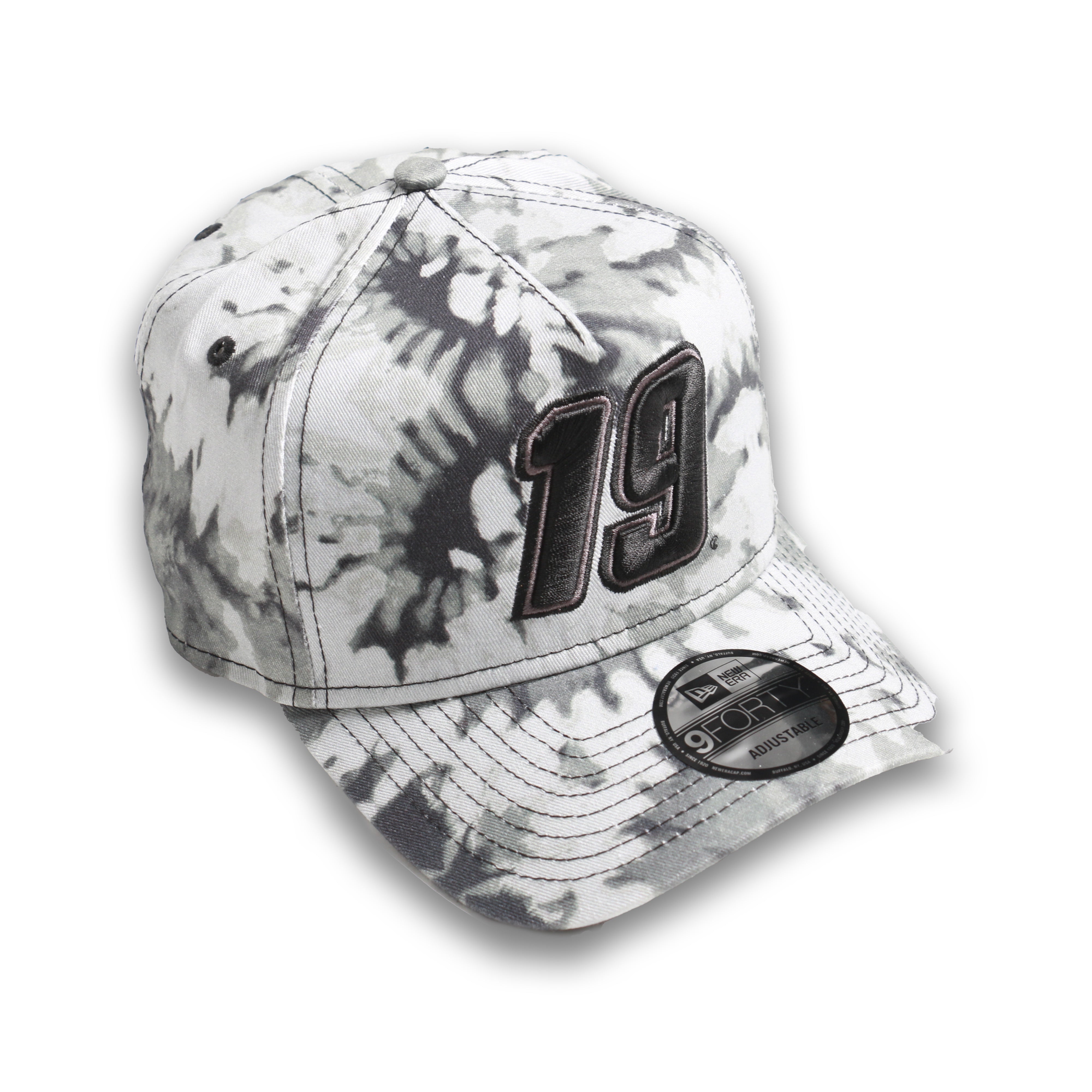 Martin Truex Jr. No. 19 Blk Tie Dye New Era 940AF – Joe Gibbs